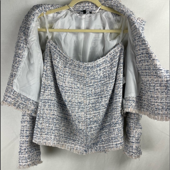 Tweed Suit Set Jacket and Skirt - Picture 11 of 16